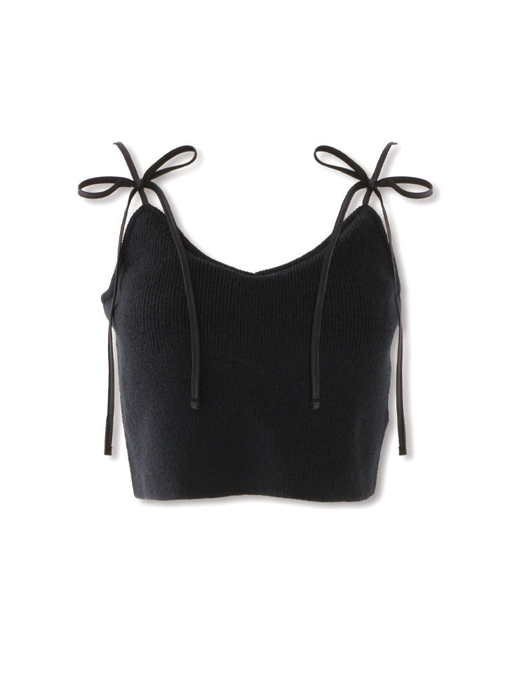 Feather ensemble knit tops(eme10366)