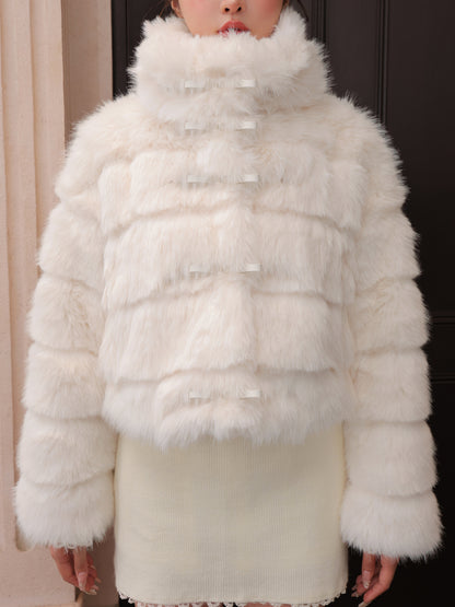 2way luxe faux fur coat(eme10780)