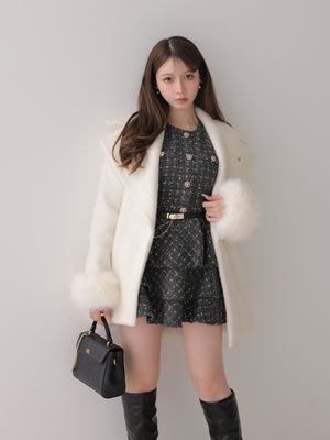 model：160cm　(size：F　color：Gray)