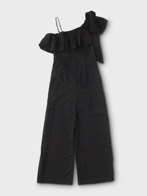 【SALE】【70％OFF】One shoulder ruffle all in one (eme10443)