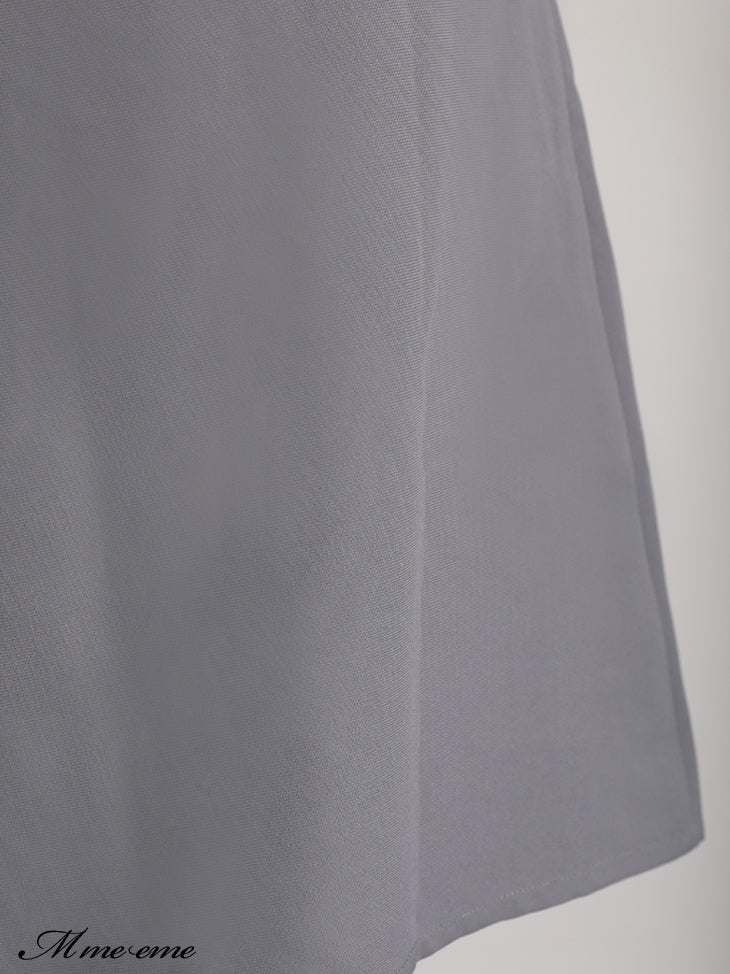 【SALE】Bijou tulle long skirt (eme10420)