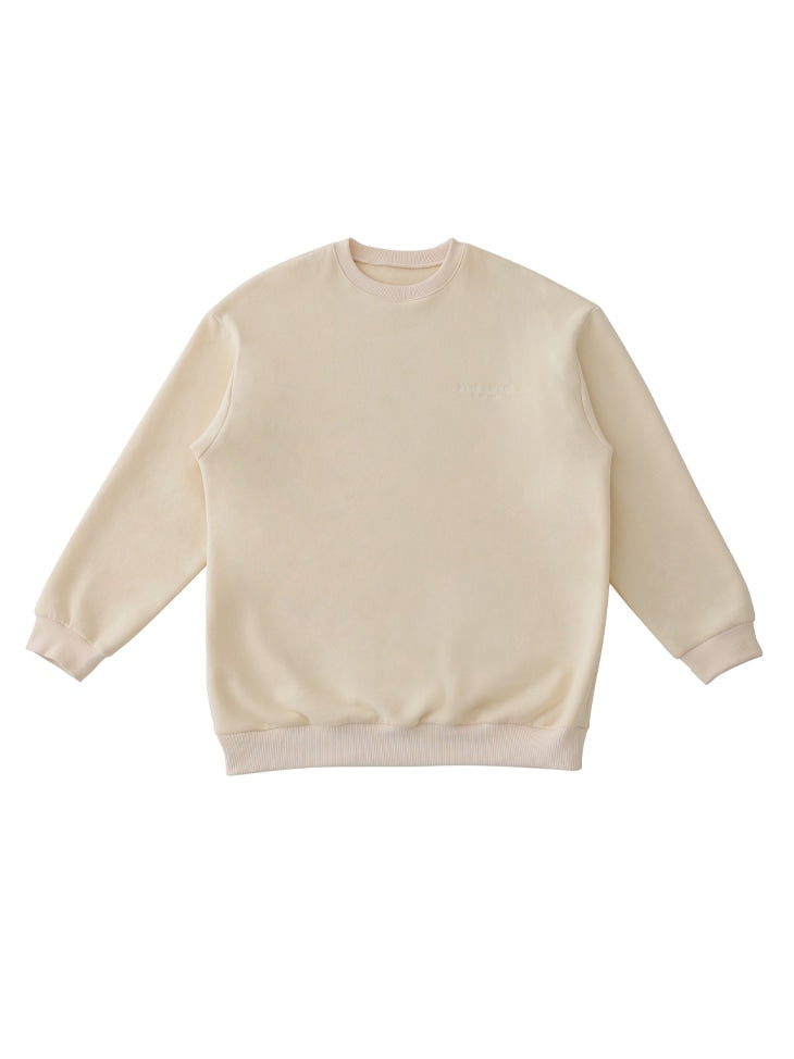 【sale】Back printed sweatshirt dress (eme10336)