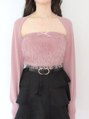 Feather like ensemble tops (eme10442)