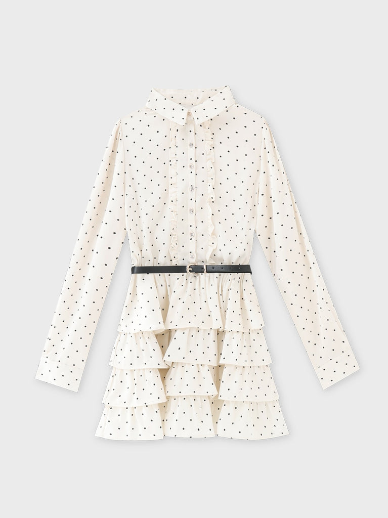 Classical dot tiered onepiecee(eme10727)