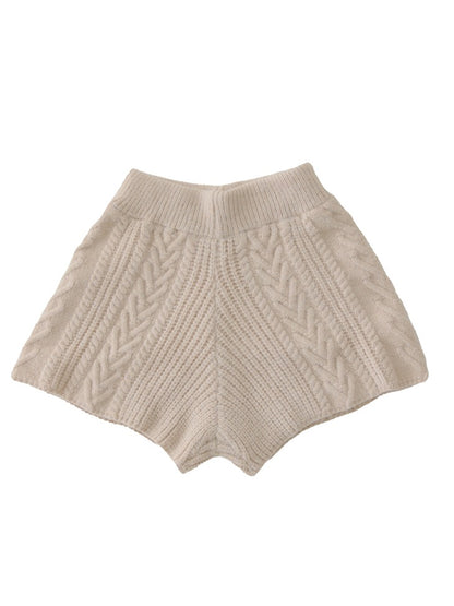 【SALE】Heart cable knit pants (eme10260)