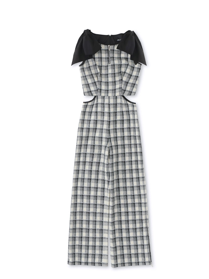 Lame tweed combinaison(eme10521)