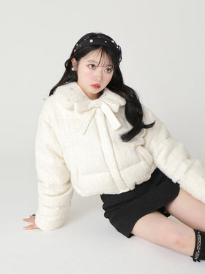 Lame ribbon trapizoid mini skirt (eme10370)