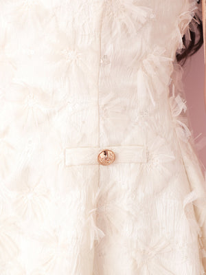 Flower tulle mini onepiece(eme10700)