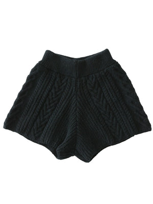 【SALE】Heart cable knit pants (eme10260)