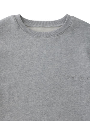 【sale】Back printed sweatshirt dress (eme10336)