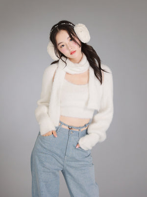 Bijou ear maffler(eme10528)