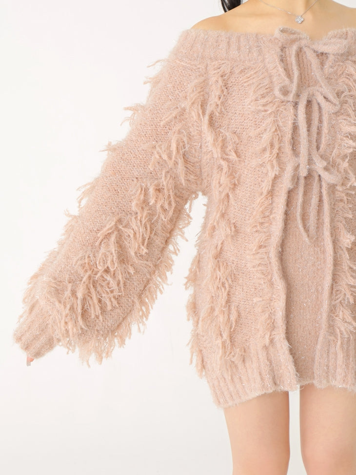 SALE】Fringe knit minionepiece(eme10534) – M me eme