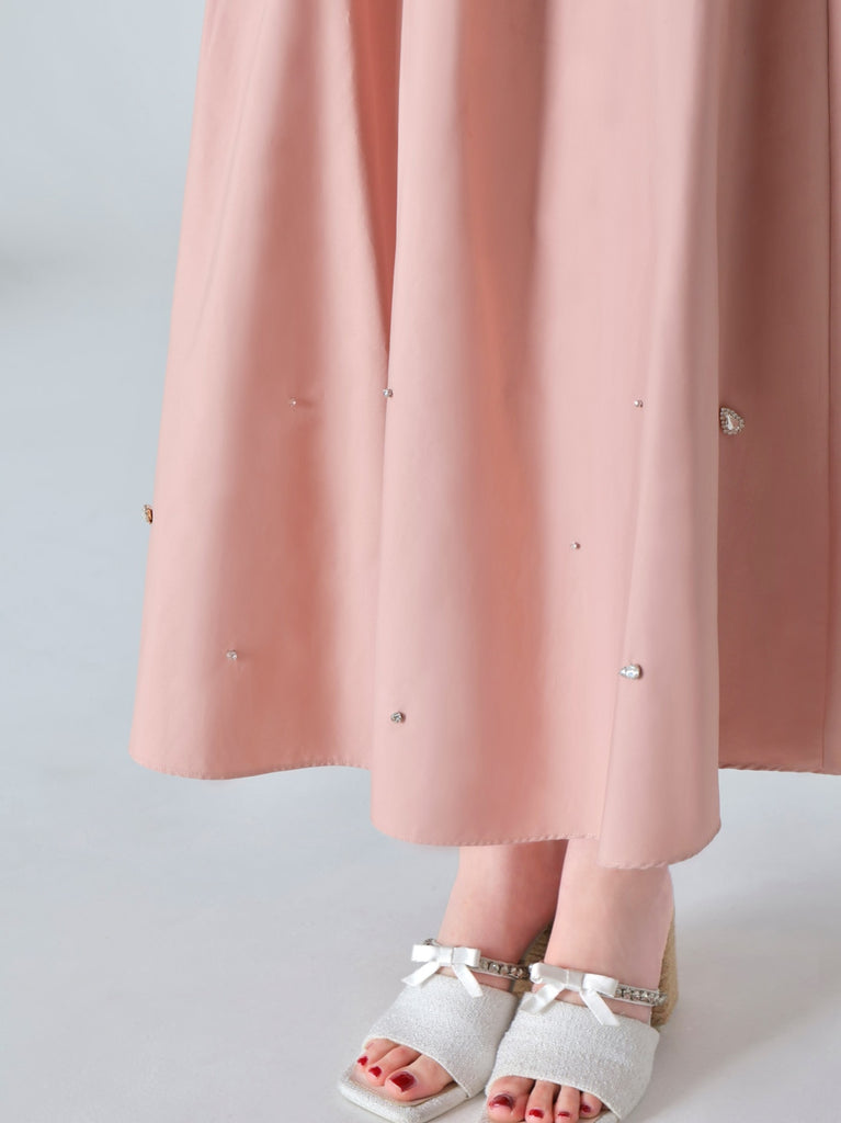 Bijou volume long skirt(eme10471)