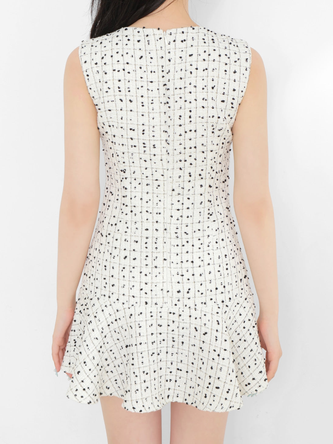 Check tweed mermaid mini onepiece(eme10545) – M me eme