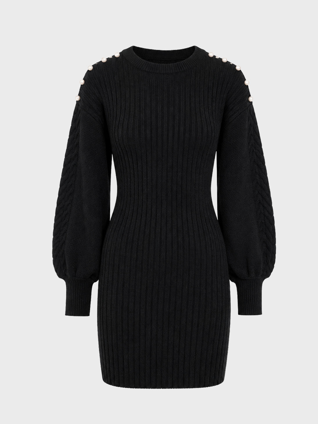 【SALE】【70％OFF】Back ribbon knit dress (eme10112)