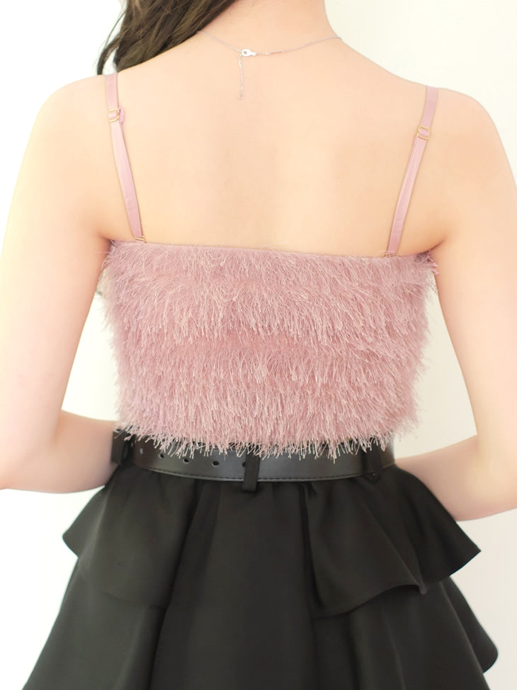 Feather like ensemble tops (eme10442)