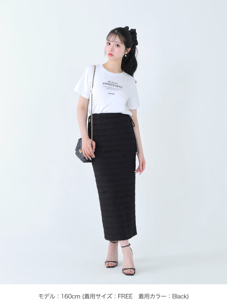 Off shoulder shirring race setup(eme10484)