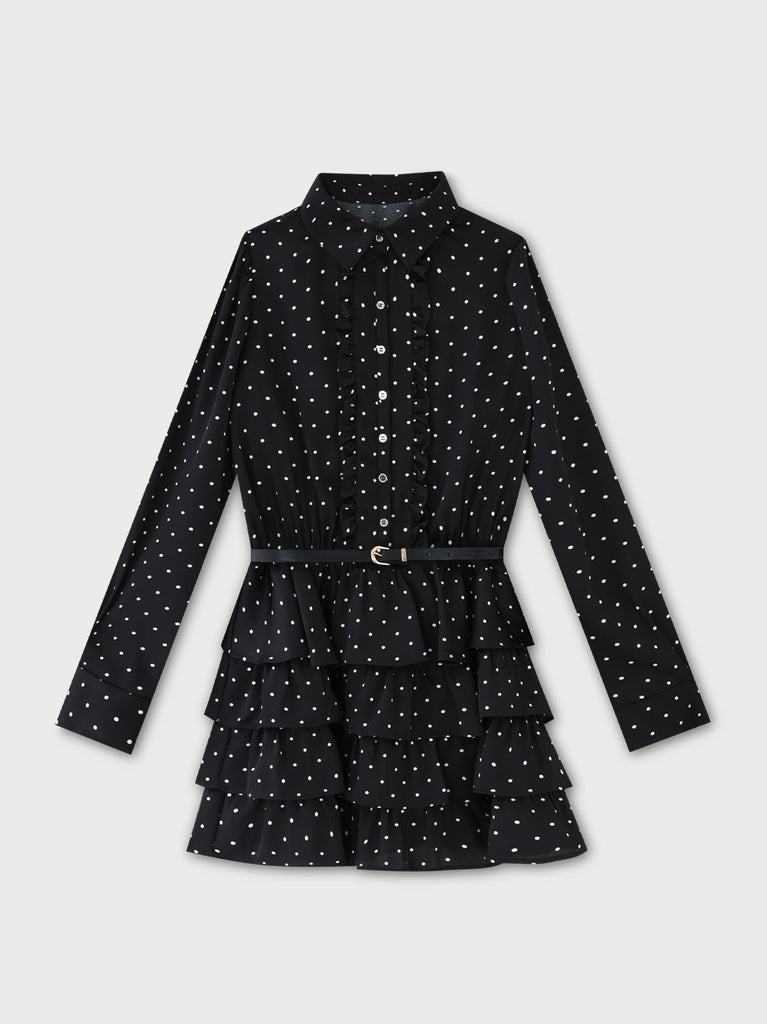 Classical dot tiered onepiecee(eme10727)