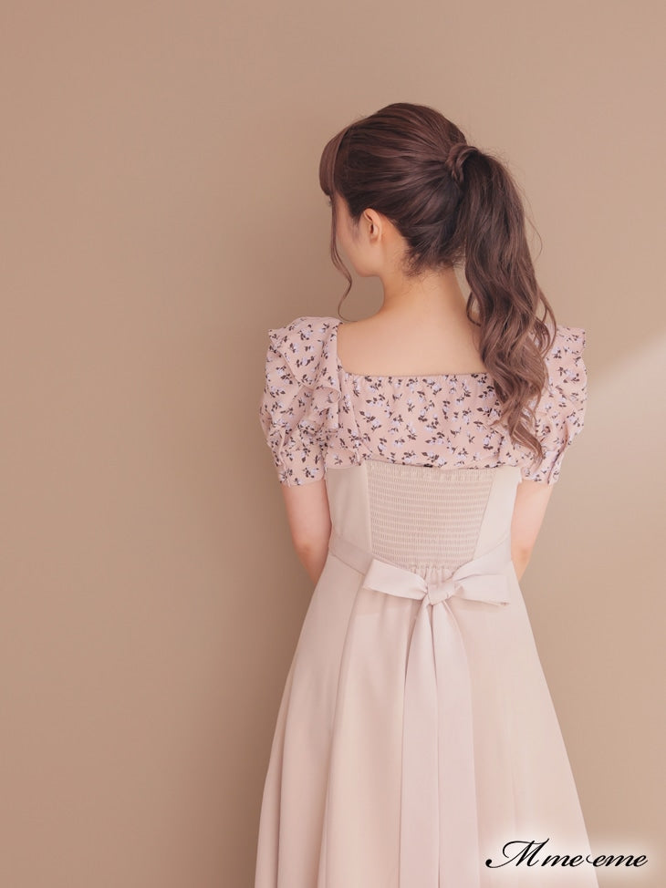 【SALE】Feminine flower print tops (eme10242)