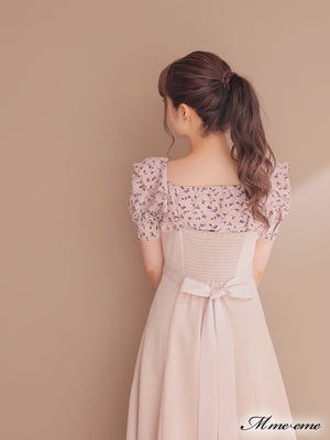 【SALE】Feminine flower print tops (eme10242)