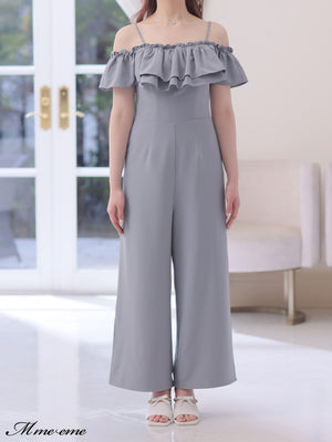 【SALE】Ruffle ribbon combineson (eme10407)