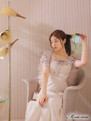 【SALE】Feminine flower print tops (eme10242)