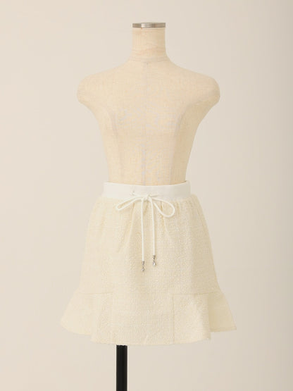 【SALE】Lame tweed mini skirt (eme10421)