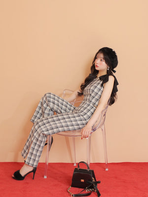 Lame tweed combinaison(eme10521)