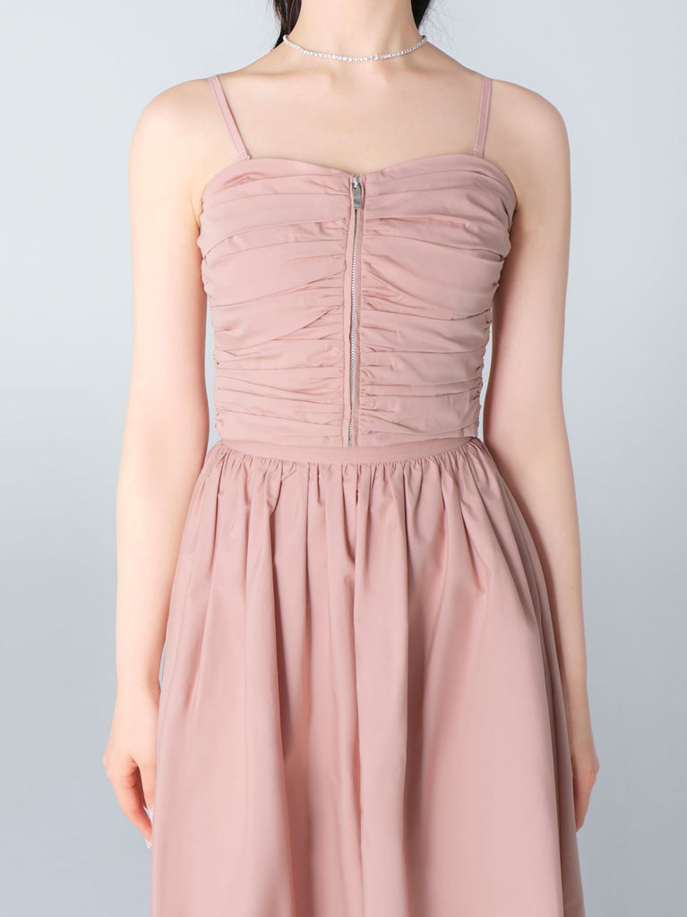 Back ribbon camisole tops(eme10470)