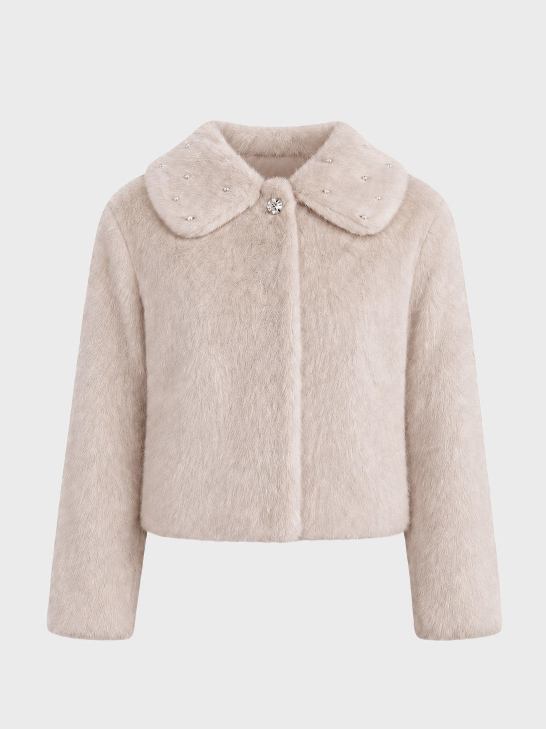【SALE】【70％OFF】Bijou fur coat (eme10286)