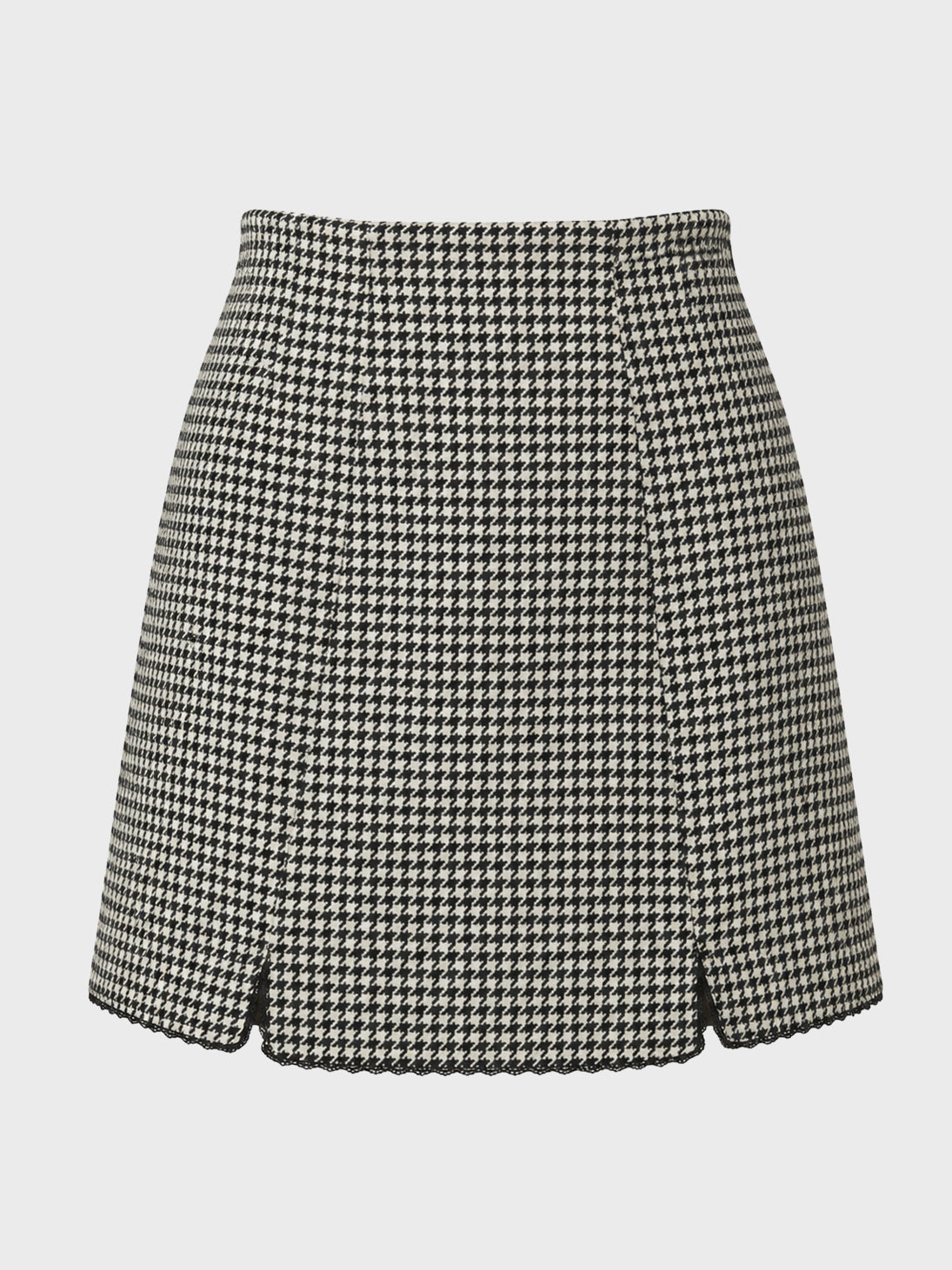 【SALE】【70％OFF】Hhigh waist chidori skirt (eme10256)