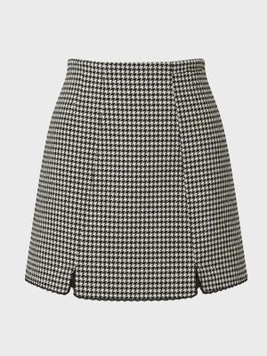 【SALE】【70％OFF】Hhigh waist chidori skirt (eme10256)