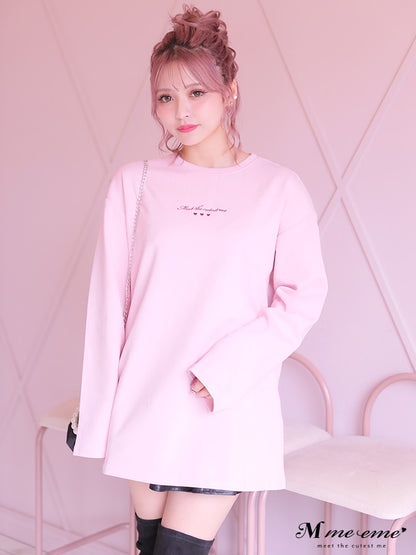 【SALE】Cutest embroidery ron t(eme10102)