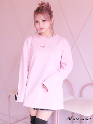 【SALE】Cutest embroidery ron t(eme10102)