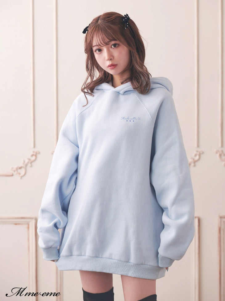 【sale】 Cinnamoroll&m me eme original illustration hoodie (eme10287)