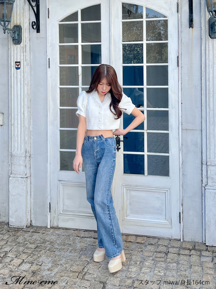 【SALE】Pearl heel pumps (eme10288)