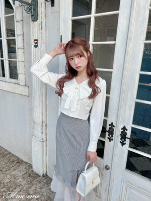 【SALE】Organza mermaid skirt (eme10410)