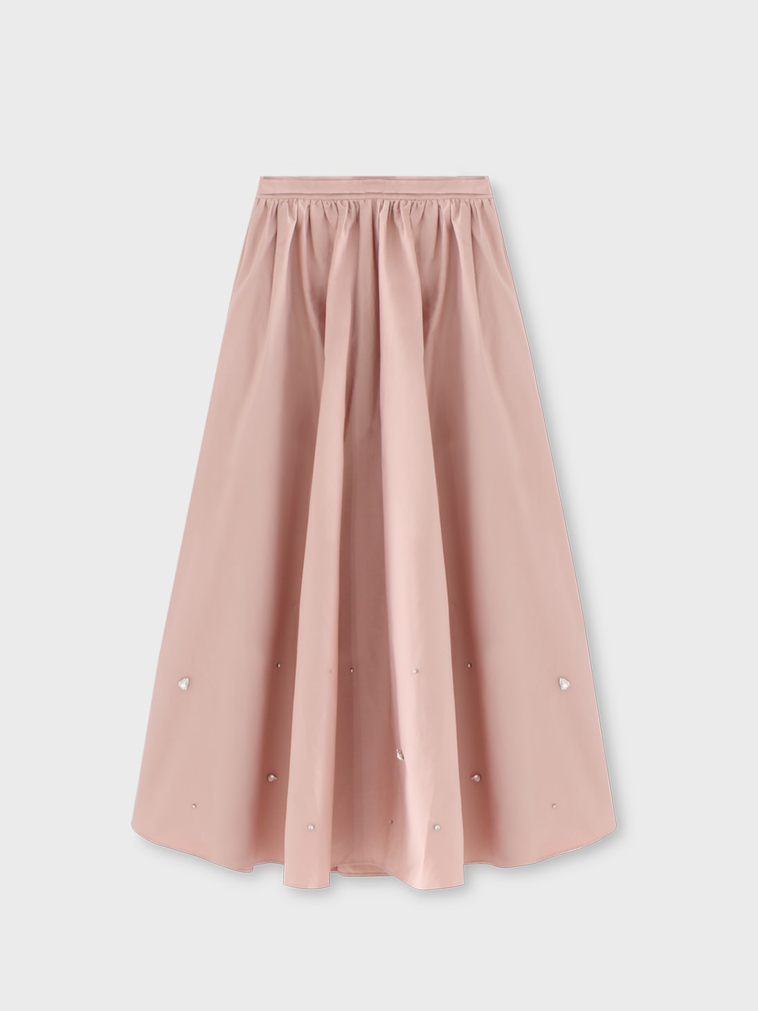 Bijou volume long skirt(eme10471)