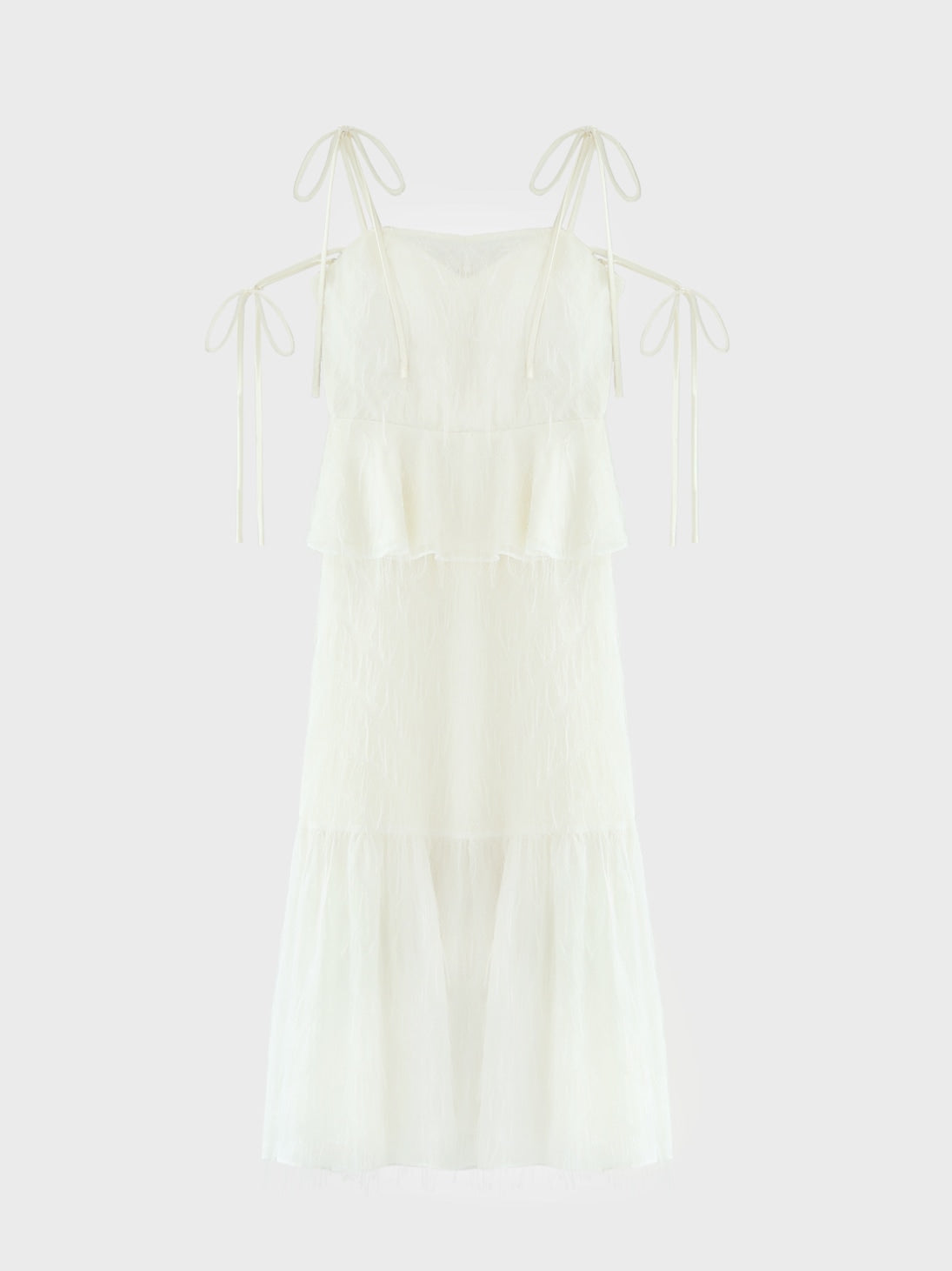 Lame fringe jacquard onepiece(eme10478)