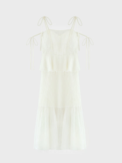 Lame fringe jacquard onepiece(eme10478)