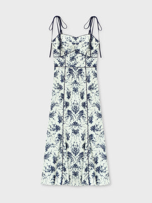 flower print cami onepiece(eme10542)