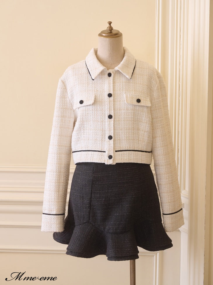 【SALE】Hem flare mini skirt (eme10307)