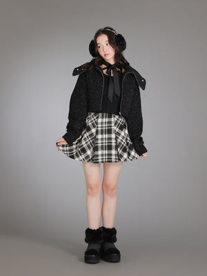 2way Velour Mouton Boots (eme10463)