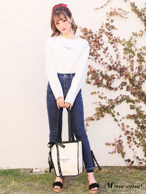 【SALE】Cutest embroidery ron t(eme10102)