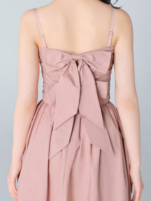 Back ribbon camisole tops(eme10470)