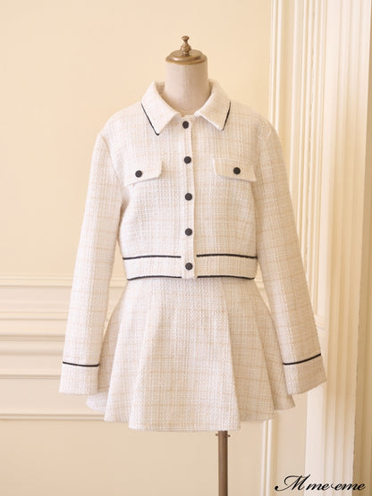 【SALE】Spring tweed jacket (eme10300)