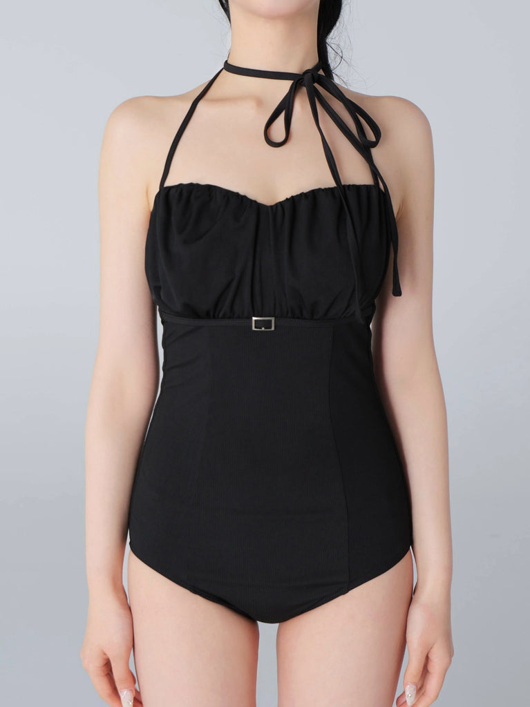 Back ribbon ensemble swimwear(eme10538)