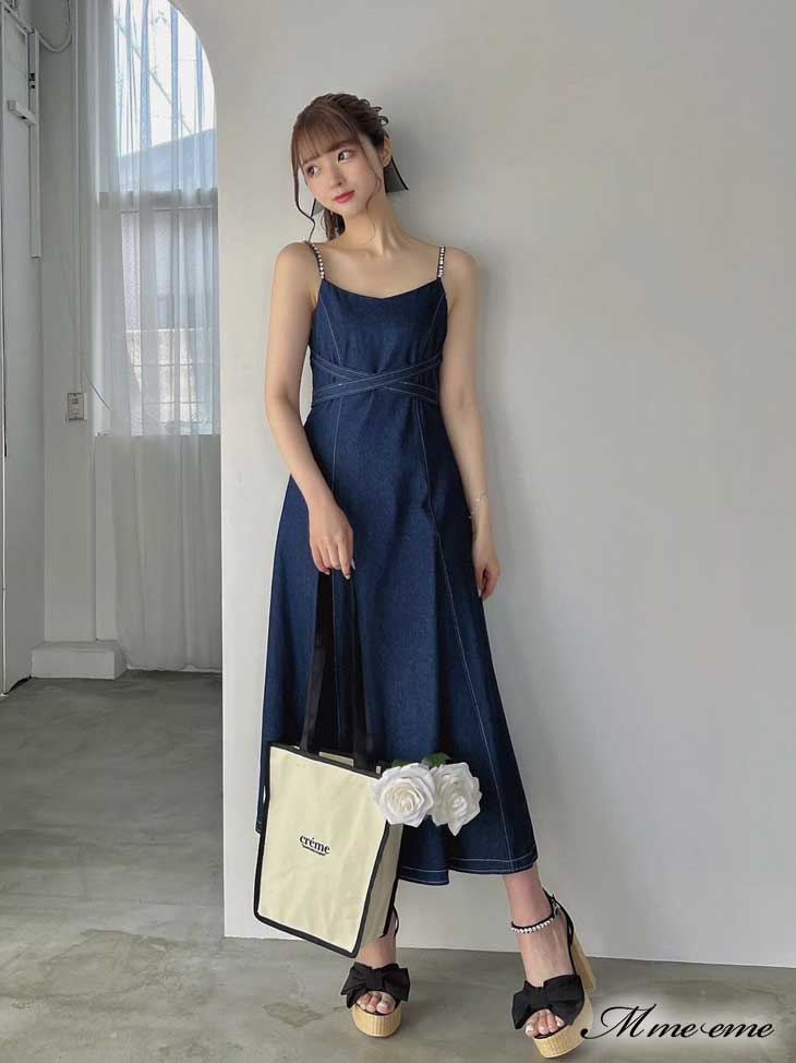 【SALE】Bijou cami dress (eme10203)