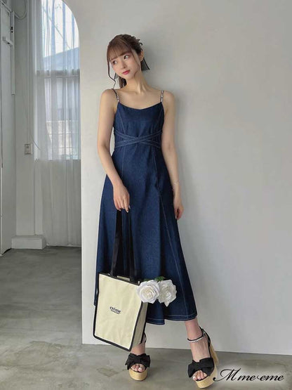 【SALE】Bijou cami dress (eme10203)