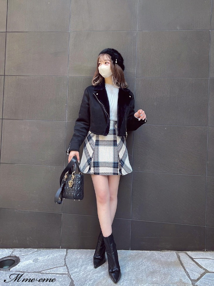 【SALE】Dot tulle short boots (eme10281)